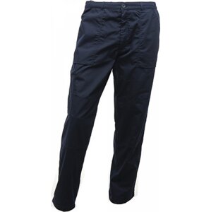 Regatta Professional Lemované pracovní kalhoty s úpravou odpuzující vodu Barva: modrá námořní, Velikost: 28/29 RG331