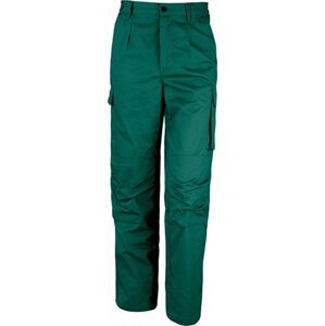 Result Work-Guard Pracovní větruodolné kalhoty, namáhaná místa zpevněná Barva: Zelená lahvová, Velikost: 30/32 (XS) RT308