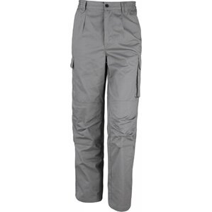 Result Work-Guard Pracovní větruodolné kalhoty, namáhaná místa zpevněná Barva: Šedá, Velikost: 30/32 (XS) RT308