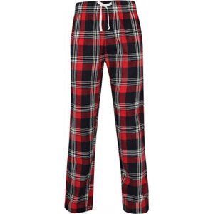 SF Men Pánské bavlněné kostičkované kalhoty na lenošení Barva: červená - modrá námořní kostičky, Velikost: L SFM83