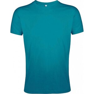 Sol's Přiléhavé pánské tričko Regent Fit 100% bavlna Barva: modrá tmavá, Velikost: L L149