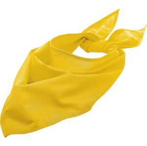 Sol's Bandana ze směsi polyesteru a bavlny 62 x 62 x 80 cm Barva: Žlutá, Velikost: 62 x 62 x 80 cm LC01198