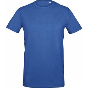 Sol's Pánské vypasované slim-fit tričko Millenium 5% elastan 190 g/m Barva: modrá královská, Velikost: 3XL L02945