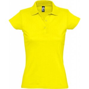 Sol's Dámské bavlněné polo tričko Prescott Fair Wear Barva: Žlutá, Velikost: M L534