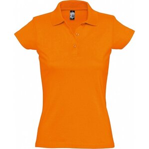 Sol's Dámské bavlněné polo tričko Prescott Fair Wear Barva: Oranžová, Velikost: M L534