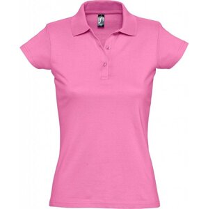 Sol's Dámské bavlněné polo tričko Prescott Fair Wear Barva: Růžová, Velikost: L L534