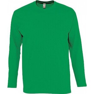 Sol's Pánské tričko Monarch s dlouhým rukávem Barva: zelená výrazná, Velikost: 3XL L241