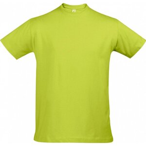 Sol's Pánské bavlněné tričko Imperial vysoká gramáž Barva: Zelená jablková, Velikost: L L190