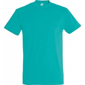 Sol's Pánské bavlněné tričko Imperial vysoká gramáž Barva: modrá azurová, Velikost: L L190