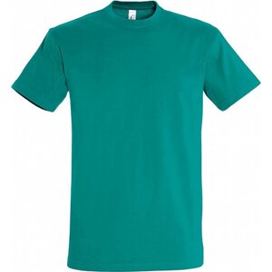 Sol's Pánské bavlněné tričko Imperial vysoká gramáž Barva: Zelená emeraldová, Velikost: L L190