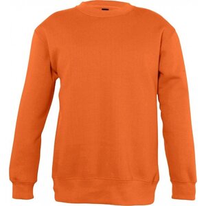Sol's Dětská Fair Wear mikina bez kapuce 50% bavlny Barva: Oranžová, Velikost: 8 let (118/128) L311K