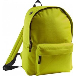 Sol's Bags Minimalistický městský batoh Rider s přední kapsou 15 l Barva: Zelená jablková, Velikost: 14 x 28 x 40 cm LB70100