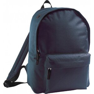 Sol's Bags Minimalistický městský batoh Rider s přední kapsou 15 l Barva: modrá námořní, Velikost: 14 x 28 x 40 cm LB70100