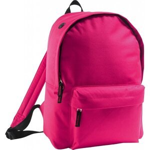 Sol's Bags Minimalistický městský batoh Rider s přední kapsou 15 l Barva: Růžová fuchsiová, Velikost: 14 x 28 x 40 cm LB70100