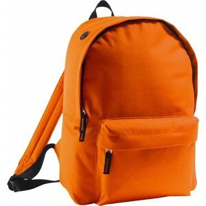 Sol's Bags Minimalistický městský batoh Rider s přední kapsou 15 l Barva: Oranžová, Velikost: 14 x 28 x 40 cm LB70100
