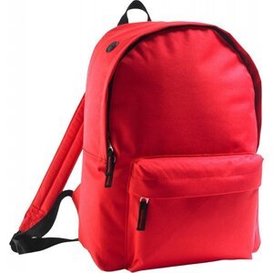 Sol's Bags Minimalistický městský batoh Rider s přední kapsou 15 l Barva: Červená, Velikost: 14 x 28 x 40 cm LB70100
