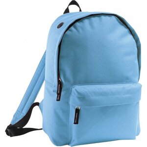Sol's Bags Minimalistický městský batoh Rider s přední kapsou 15 l Barva: modrá nebeská, Velikost: 14 x 28 x 40 cm LB70100