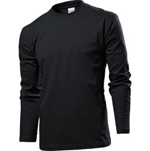 Stedman® Pohodlné triko Stedman s dlouhým rukávem, eko-bavlna, 185 g/m Barva: Černá, Velikost: L S290