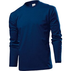 Stedman® Pohodlné triko Stedman s dlouhým rukávem, eko-bavlna, 185 g/m Barva: modrá námořní, Velikost: L S290