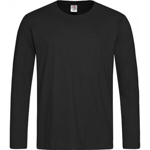 Stedman® Pánské Oeko-Tex tričko Stedman s dlouhým rukávem 160g/m Barva: Černá, Velikost: 3XL S240