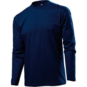 Stedman® Pánské Oeko-Tex tričko Stedman s dlouhým rukávem 160g/m Barva: modrá půlnoční tmavá, Velikost: L S240
