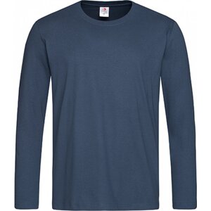 Stedman® Pánské Oeko-Tex tričko Stedman s dlouhým rukávem 160g/m Barva: modrá námořní, Velikost: 3XL S240
