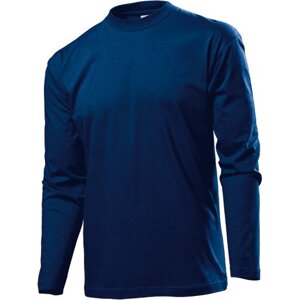 Stedman® Pánské Oeko-Tex tričko Stedman s dlouhým rukávem 160g/m Barva: modrá námořní, Velikost: L S240