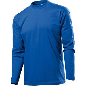 Stedman® Pánské Oeko-Tex tričko Stedman s dlouhým rukávem 160g/m Barva: Modrá výrazná, Velikost: L S240
