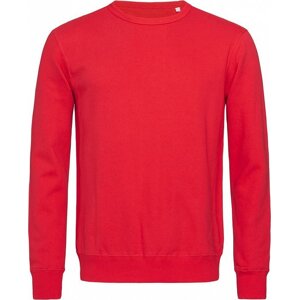 Stedman® Funkční mikina přes hlavu Stedman, 80% bavlna Barva: červená rudá, Velikost: XL S5620