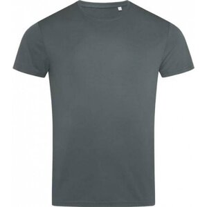 Stedman® Funkční pánské sportovní tričko Stedman 100% polyester Barva: Granite Grey, Velikost: L S8000