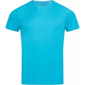 Stedman® Funkční pánské sportovní tričko Stedman 100% polyester Barva: modrá azurová, Velikost: 3XL S8000