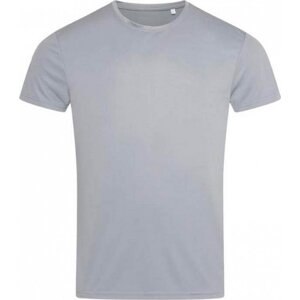 Stedman® Funkční pánské sportovní tričko Stedman 100% polyester Barva: stříbrná, Velikost: 3XL S8000
