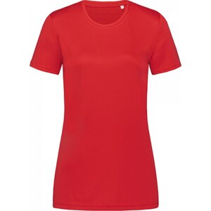 Stedman® Funkční dámské sportovní tričko Stedman 100% polyester Barva: červená rudá, Velikost: XS S8100
