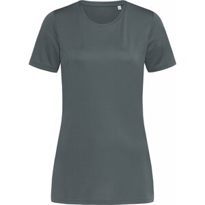 Stedman® Funkční dámské sportovní tričko Stedman 100% polyester Barva: Granite Grey, Velikost: L S8100