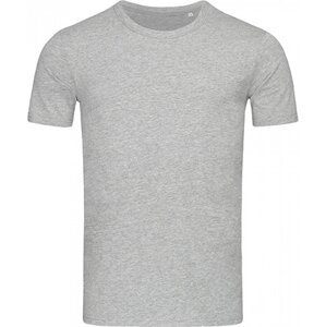 Stedman® Pánské tričko s kulatým výstřihem Stedman Barva: šedá  melír, Velikost: L S9020
