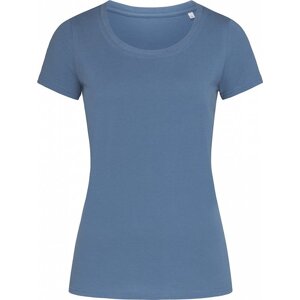 Stedman® Organické tričko Stedman Janet s kulatým výstřihem Barva: modrý denim, Velikost: XL S9300
