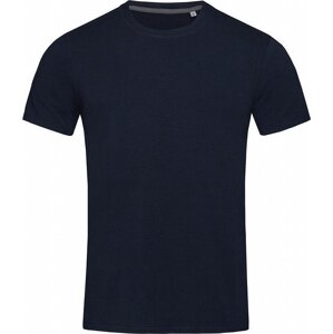 Stedman® Vypasované pánské tričko Clive s úzkými lemy, elastan 5 %, 170 g/m Barva: Modrá střední, Velikost: XXL