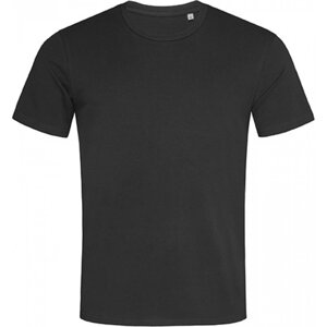 Stedman® Lehce strečové tričko s kulatým výstřihem Clive rovný střih 170 g/m Barva: Černá, Velikost: L