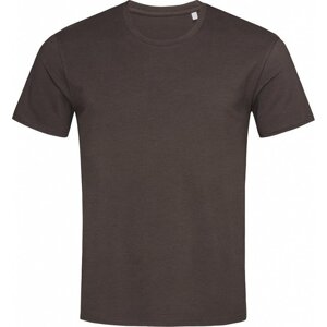Stedman® Lehce strečové tričko s kulatým výstřihem Clive rovný střih 170 g/m Barva: tmavá hnědá, Velikost: L