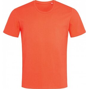 Stedman® Lehce strečové tričko s kulatým výstřihem Clive rovný střih 170 g/m Barva: oranžová lososová, Velikost: XXL