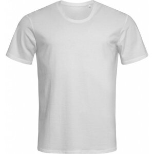 Stedman® Lehce strečové tričko s kulatým výstřihem Clive rovný střih 170 g/m Barva: Bílá, Velikost: L