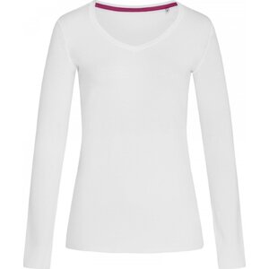 Stedman® Přiléhavé slim-fit tričko Claire s dlouhým rukávem Barva: Bílá, Velikost: M S9720