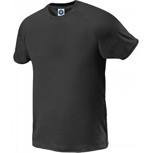 Starworld Prodyšné sportovní tričko z mikro polyesteru Barva: šedá tmavá, Velikost: L SW300