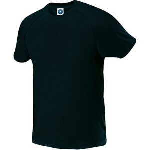 Starworld Prodyšné sportovní tričko z mikro polyesteru Barva: Černá, Velikost: L SW300