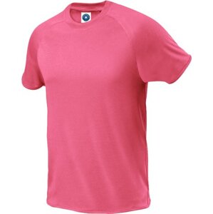 Starworld Prodyšné sportovní tričko z mikro polyesteru Barva: růžová fluorescetní, Velikost: XXL SW300