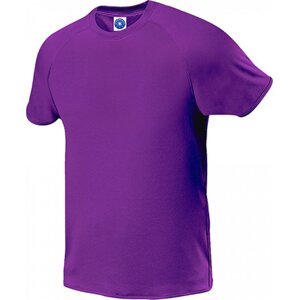 Starworld Prodyšné sportovní tričko z mikro polyesteru Barva: fialová fluorescentní, Velikost: L SW300