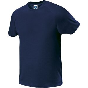 Starworld Prodyšné sportovní tričko z mikro polyesteru Barva: modrá námořní, Velikost: L SW300