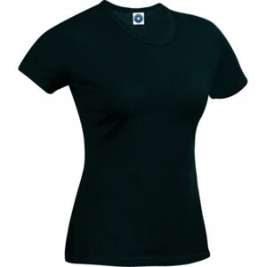 Starworld Základní dámské fitness tričko s UV ochranou 100 % polyester Barva: Černá, Velikost: L SW404