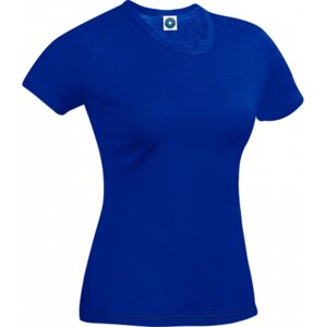 Starworld Základní dámské fitness tričko s UV ochranou 100 % polyester Barva: modrá královská, Velikost: L SW404