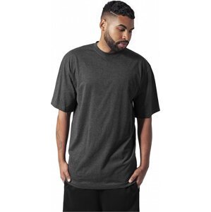 Prodloužené bavlněné rovné pánské triko Urban Classics 180 g/m Barva: šedá uhlová, Velikost: 4XL